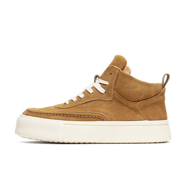 Leather Work Boots - Engelse stijl heren casual koeienleer laarzen