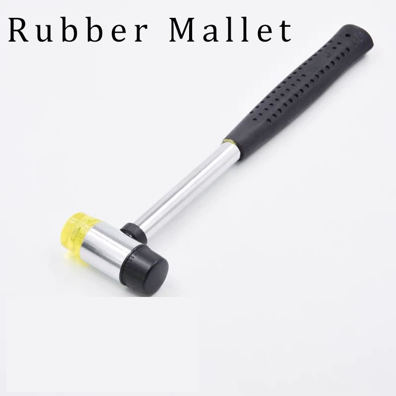 Leatherwork Hardware - Rubberen hamer, handgemaakte DIY lederen hamer,