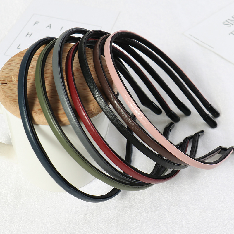Leatherwork Rings - Nieuwe Dames Vintage Pu Leer Effen