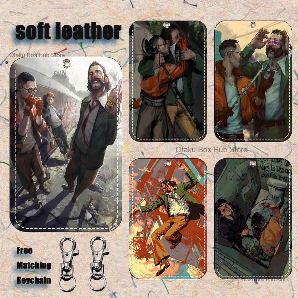 Leather Work Is - Game D-Disco E-Elysiums houder sleutelhanger voor