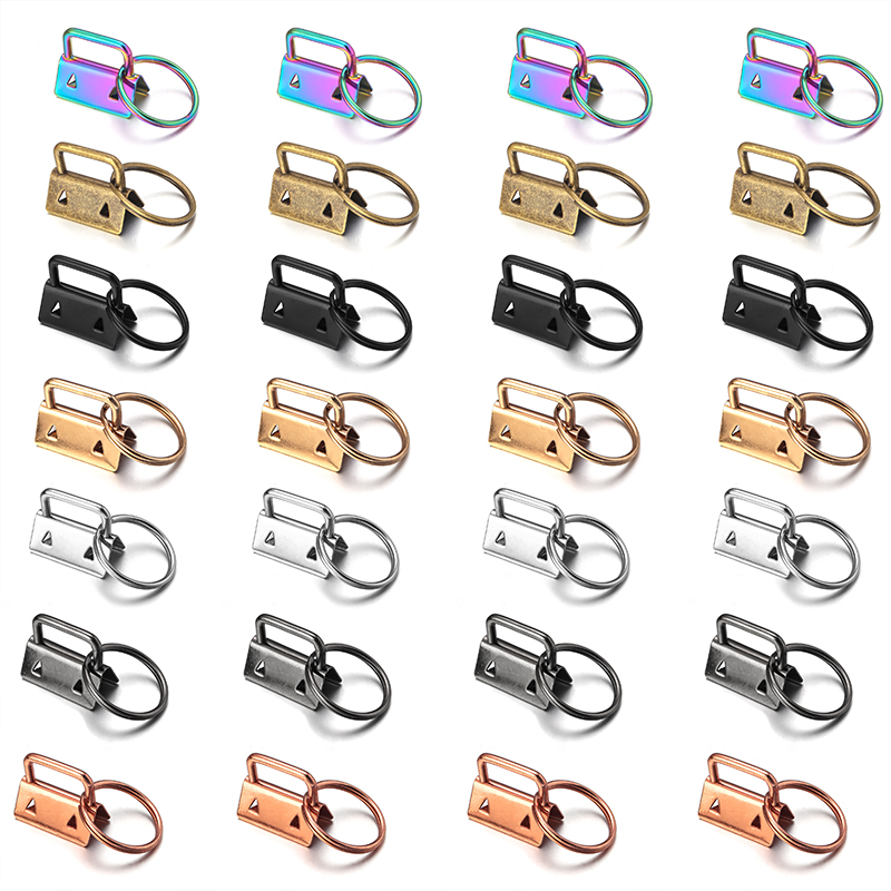 Leatherwork Hardware - 10 stks/partij Staart Clip Sleutelhanger Hardware