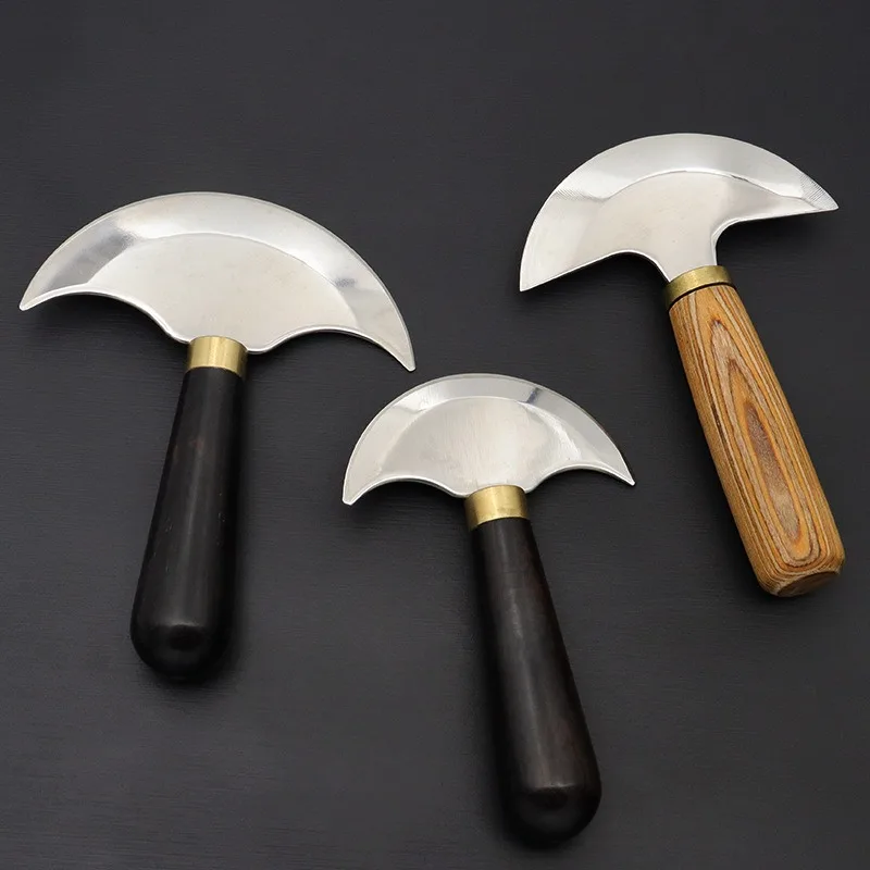 Leatherwork Knife - Handmatig leersnijmes DIY leerbewerking snij- en