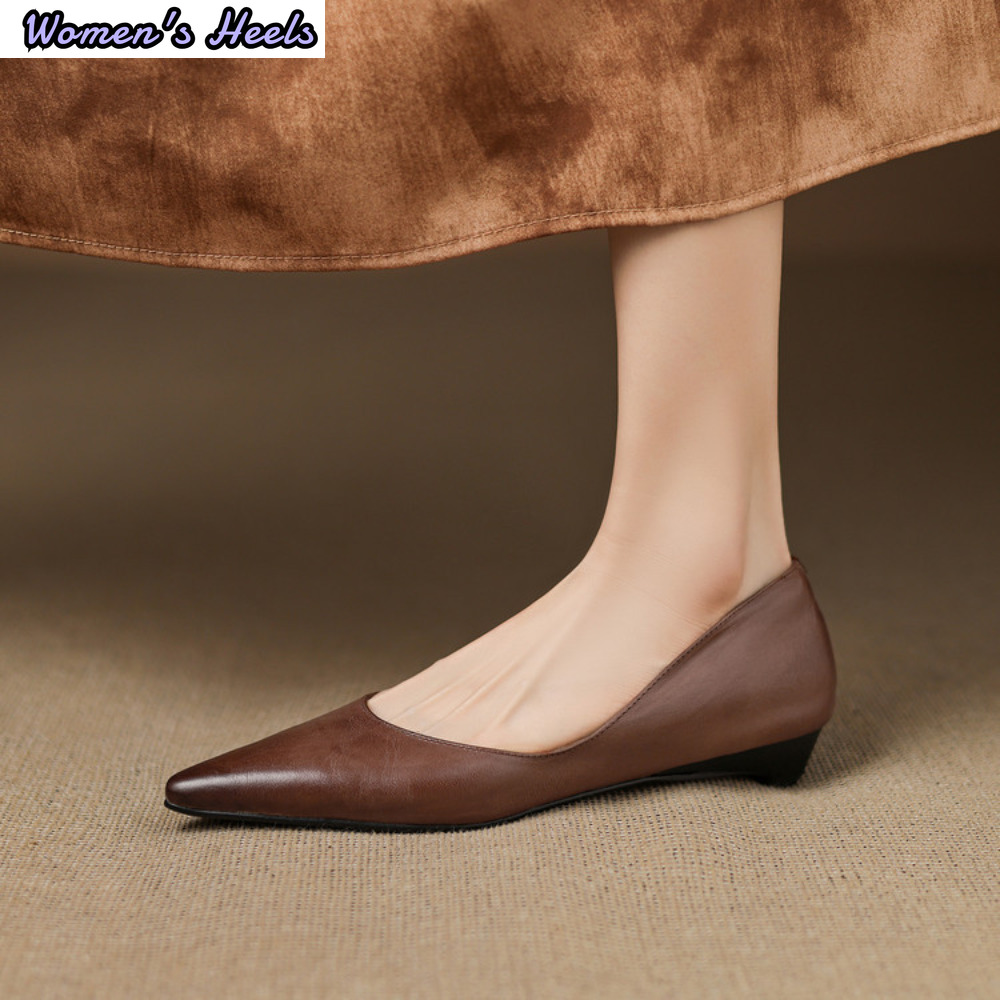 Leatherwork In French - Franse elegante leren werkschoenen met lage
