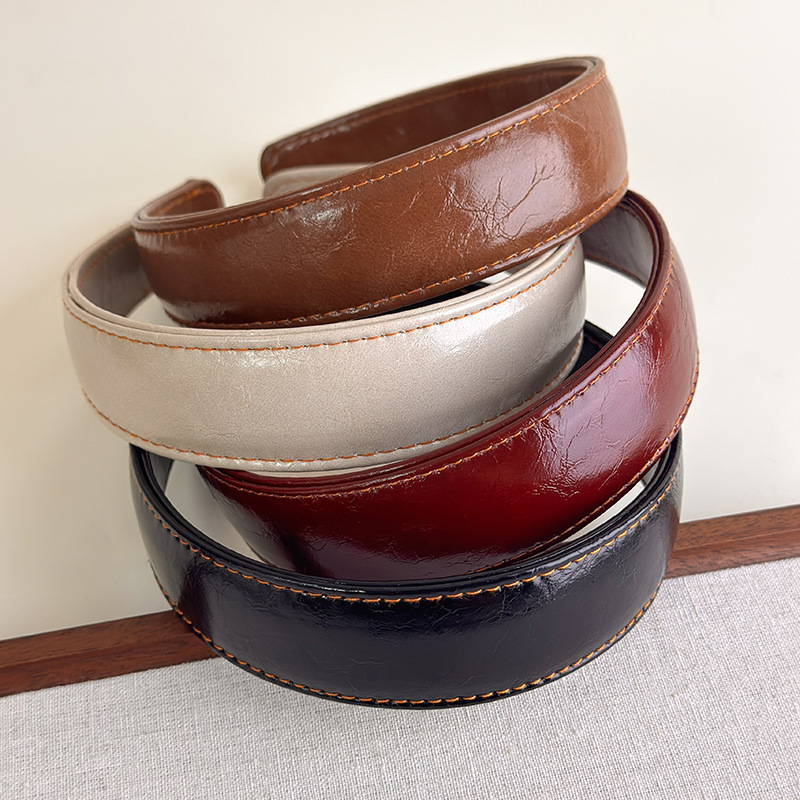 Lederen hoofdbanden Eenvoudige - Leatherwork Rings recensie en prijs