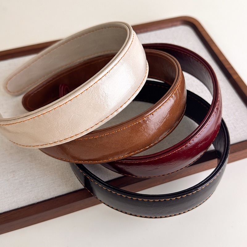 Lederen hoofdbanden Eenvoudige - Leatherwork Rings recensie en prijs