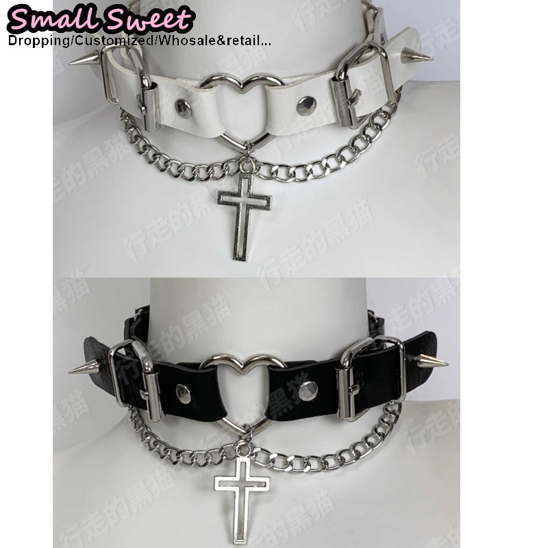 Goth Haaraccessoires Harajuku  - Leatherwork Rings recensie en prijs