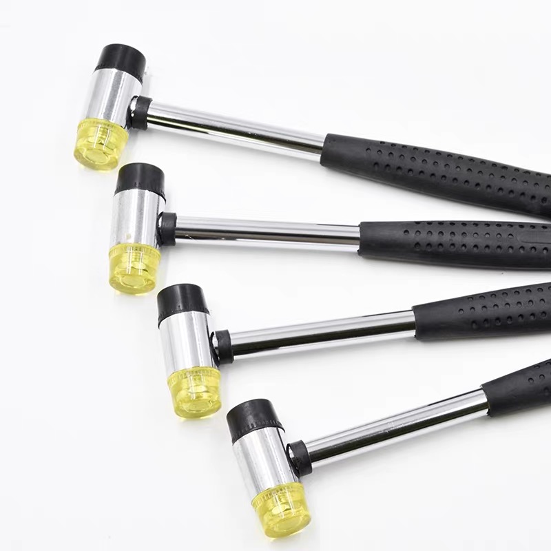 Rubberen hamer, handgemaakte D - Leatherwork Hardware recensie en prijs
