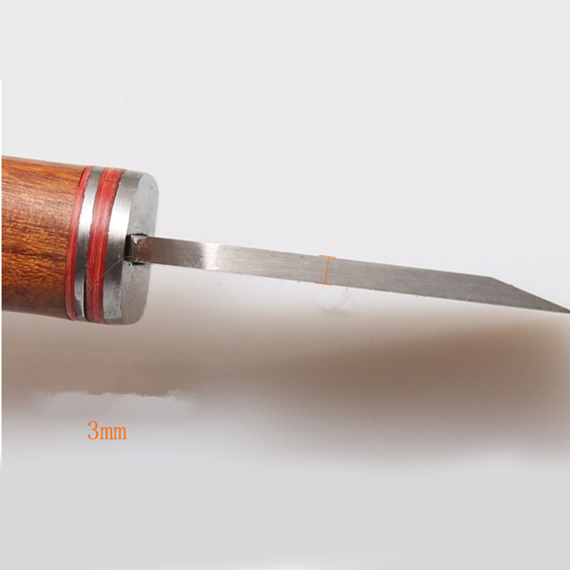 3 mm dik en 35 mm breed mes vo - Leatherwork Knife recensie en prijs