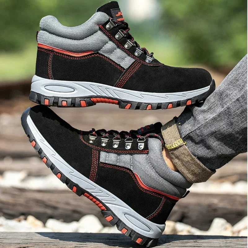 Hoge Kwaliteit Mannen Veilighe - Leather Work Boots recensie en prijs