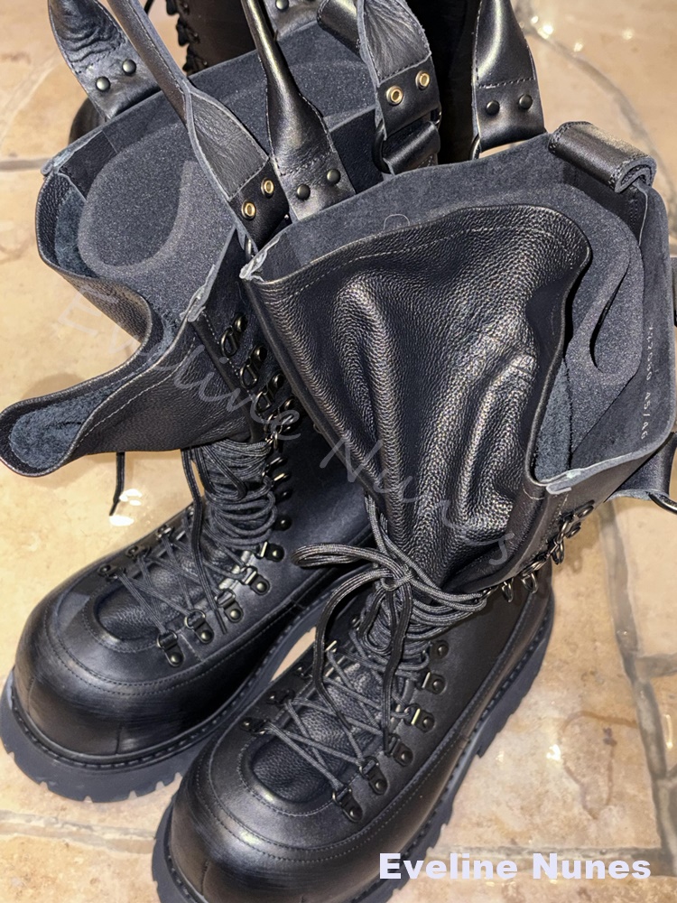 Retro Echt Lederen Motorlaarze - Leather Work Boots recensie en prijs