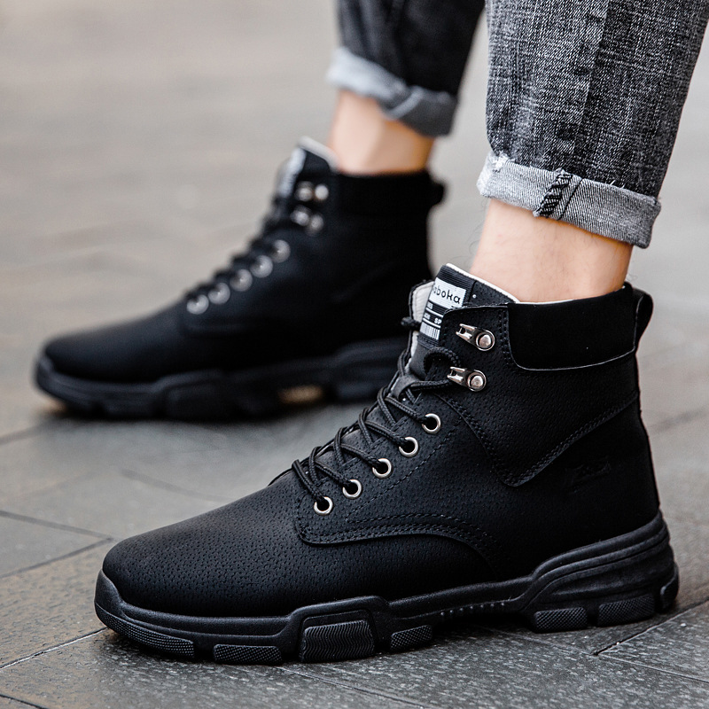 Nieuwe mode ademende leren her - Leather Work Boots recensie en prijs