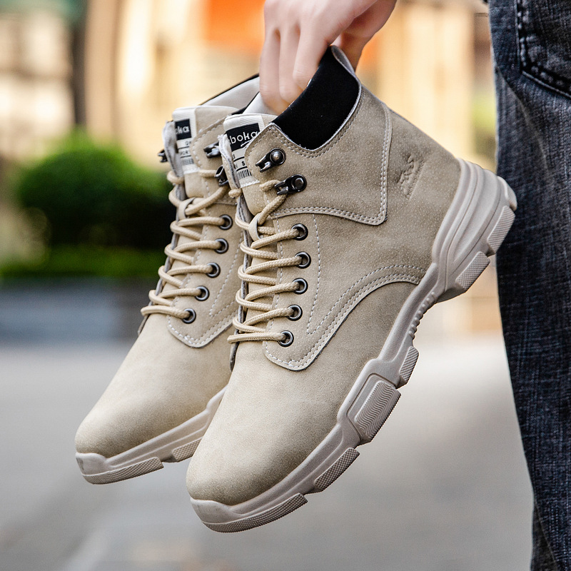 Nieuwe mode ademende leren her - Leather Work Boots recensie en prijs