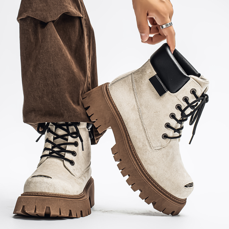 Klassieke hoge laarzen Outdoor - Leather Work Boots recensie en prijs
