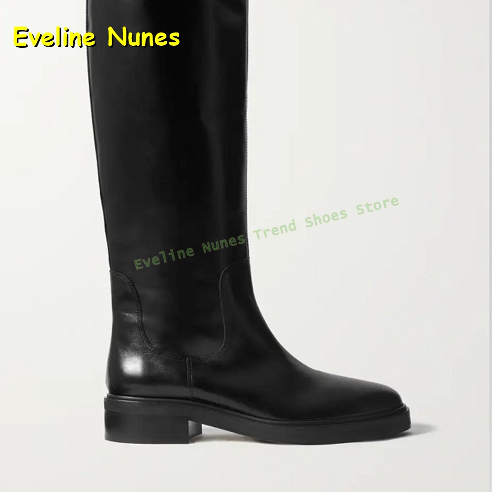 Zwarte leren kniehoge rijlaarz - Leather Work Boots recensie en prijs