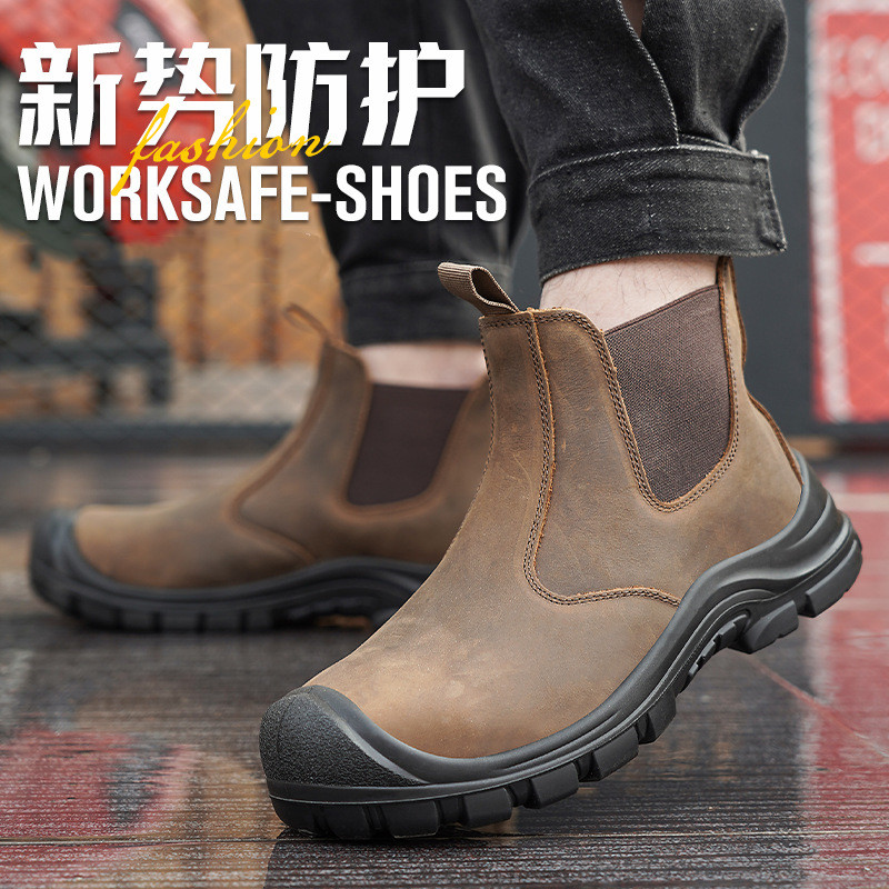 grote maat herenmode stalen ne - Leather Work Boots recensie en prijs
