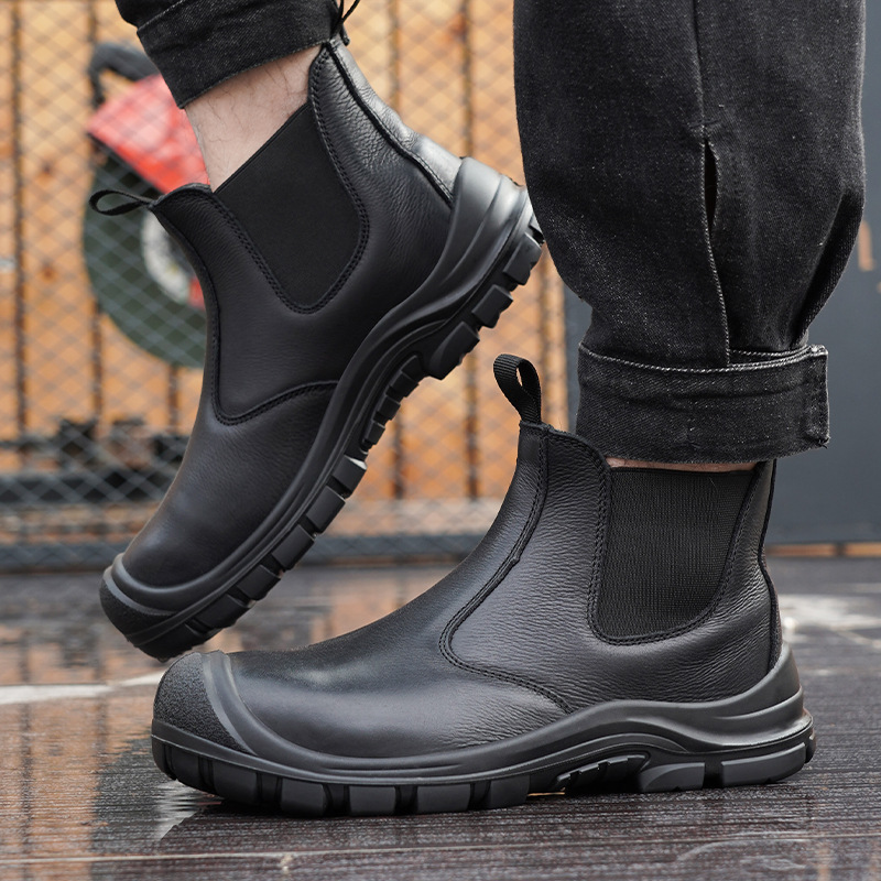 grote maat herenmode stalen ne - Leather Work Boots recensie en prijs