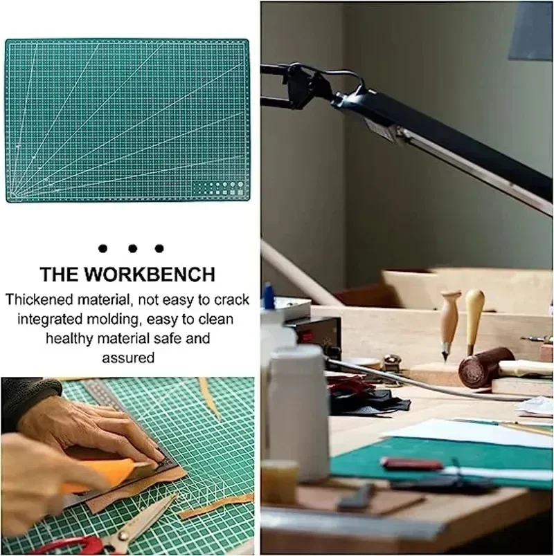 A3 A4 A5 PVC Snijmat Patchwork - Leather Workbench recensie en prijs