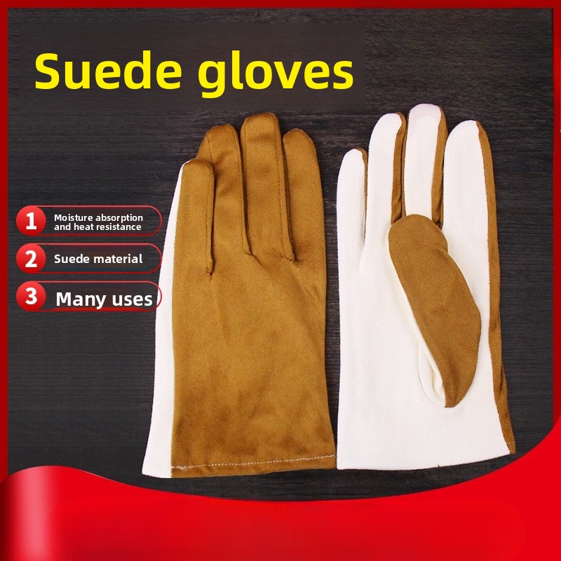 Suède etiquettehandschoenen -  - Leatherwork Appreciation recensie en prijs