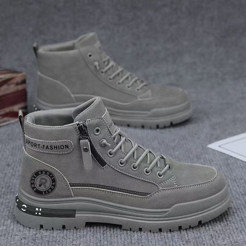 Mannen Retro Hoge Top Werklaar - Leather Work Boots recensie en prijs
