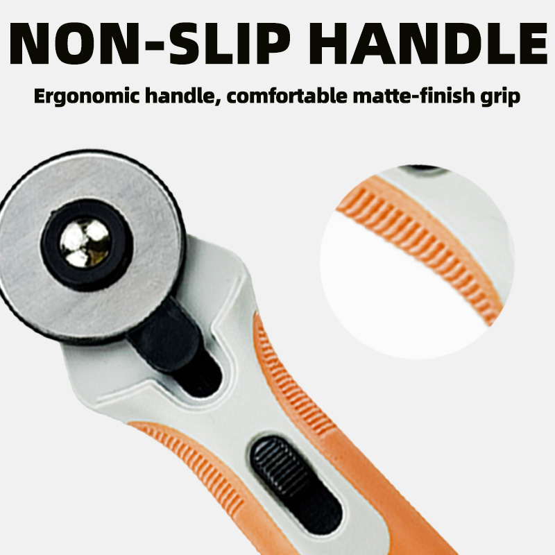 45 mm roterende snijder, rolme - Leatherwork Knife recensie en prijs
