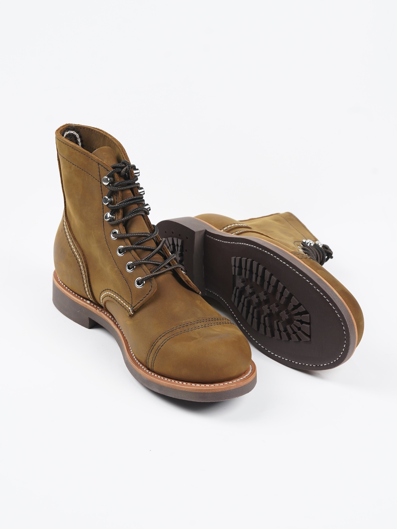 Echte stiksels Heritage Boots  - Leather Work Boots recensie en prijs