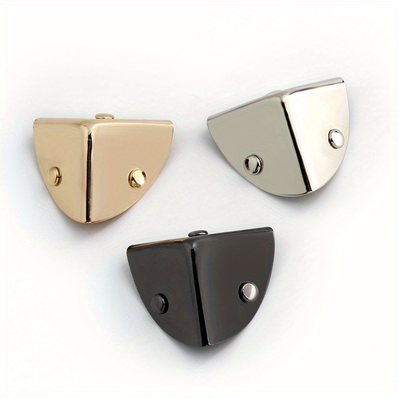 4 STUKS Metalen Driehoek Hoekb - Leatherwork Hardware recensie en prijs